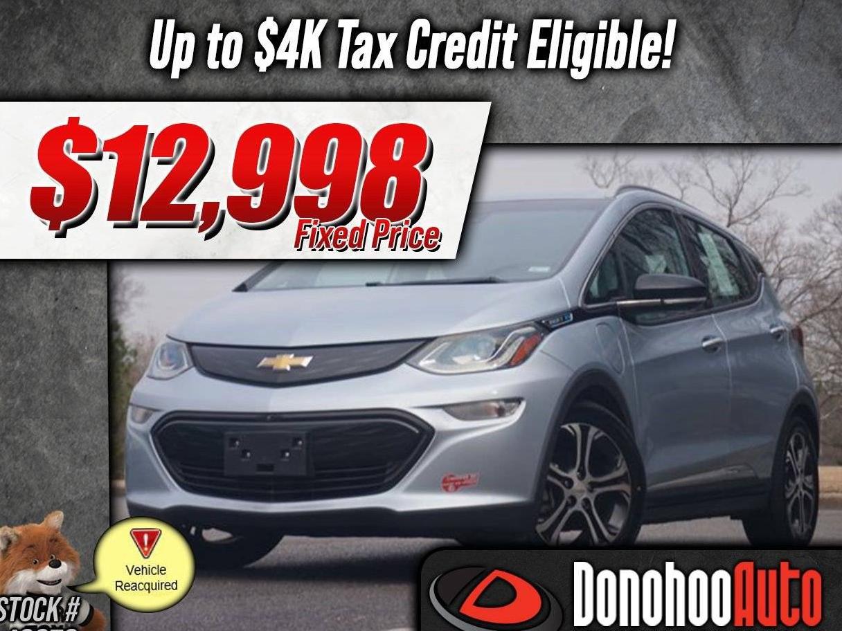 CHEVROLET BOLT EV 2018 1G1FX6S08J4118824 image